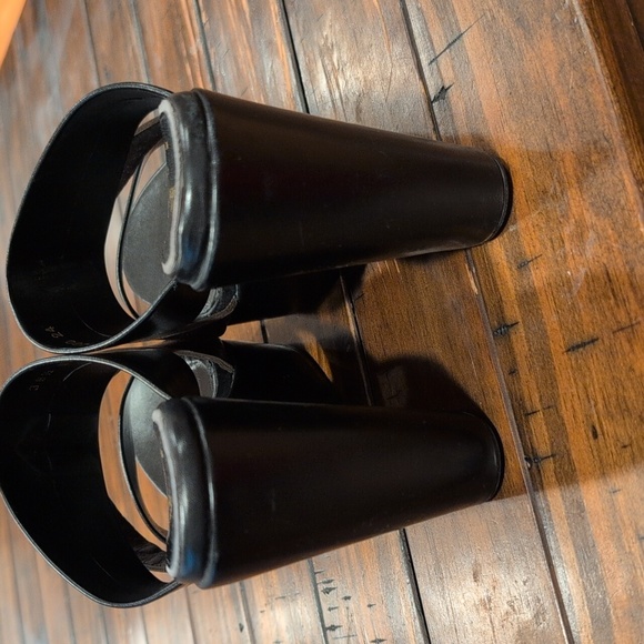 Robert Clergerie Darton Platform Wedge Mule Sandal 38.5 Runs Small - Picture 4 of 14